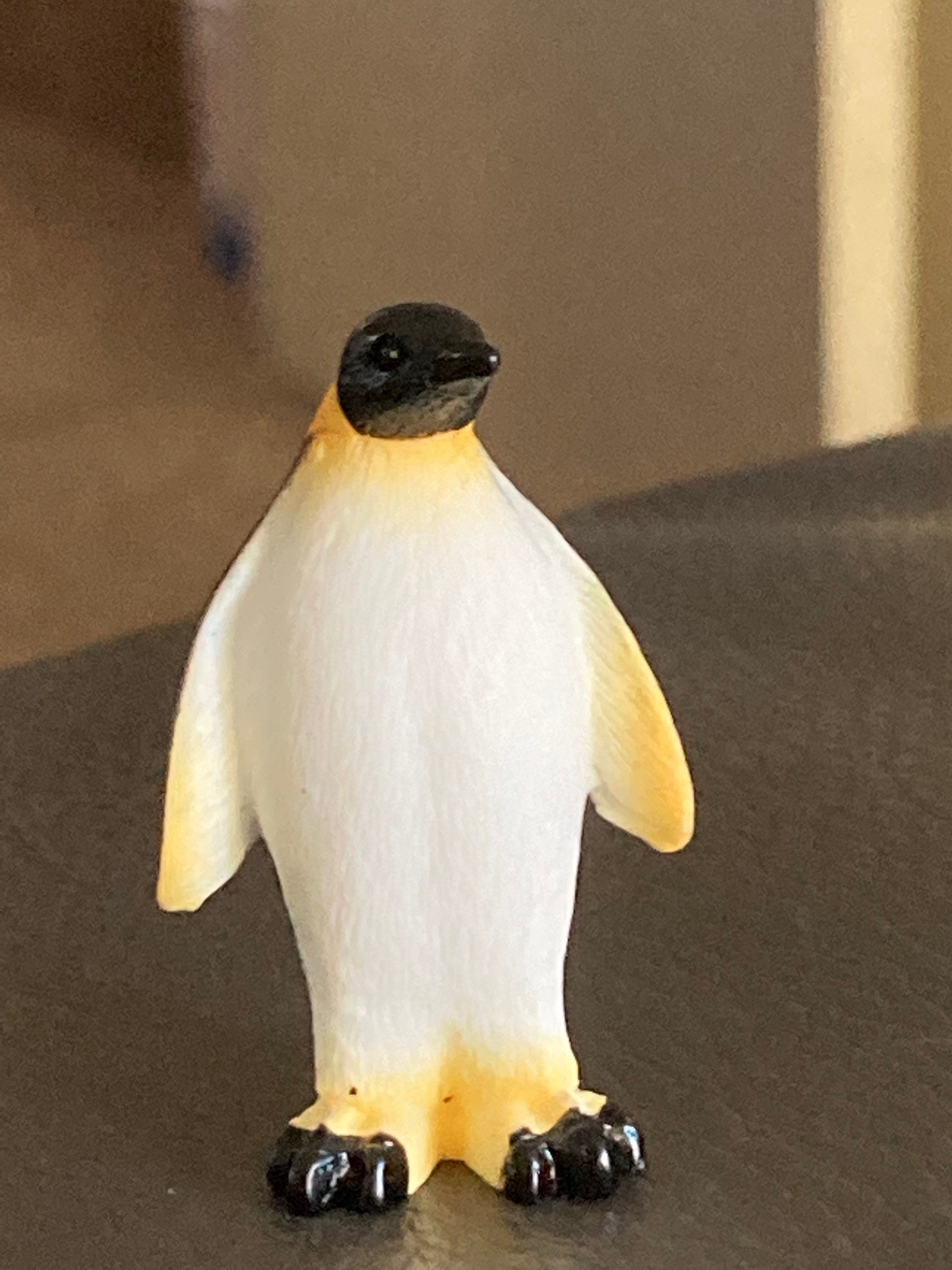 PENGUIN cake topper Christmas cake decoration looking right