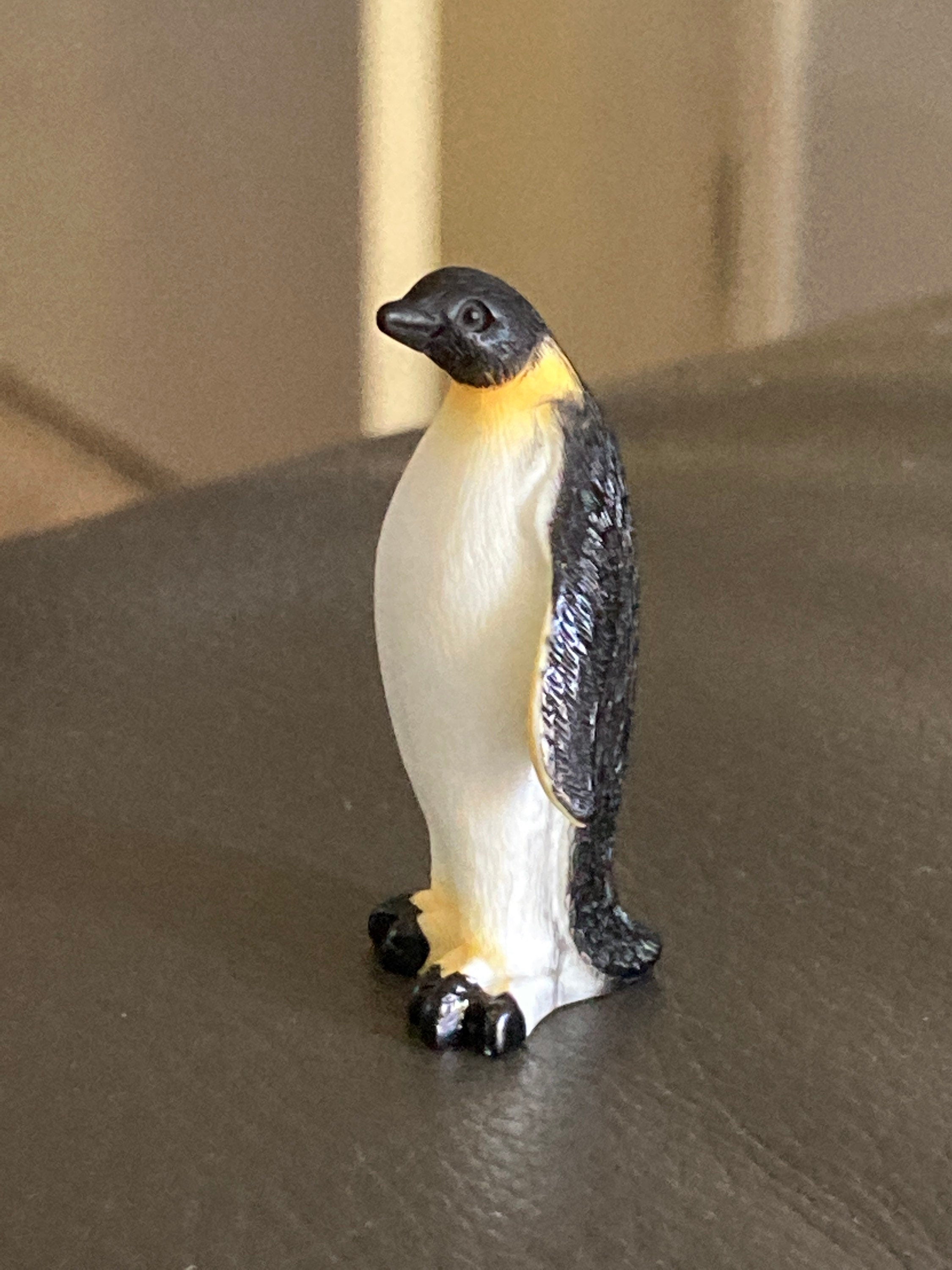 PENGUIN cake topper Christmas cake decoration looking right