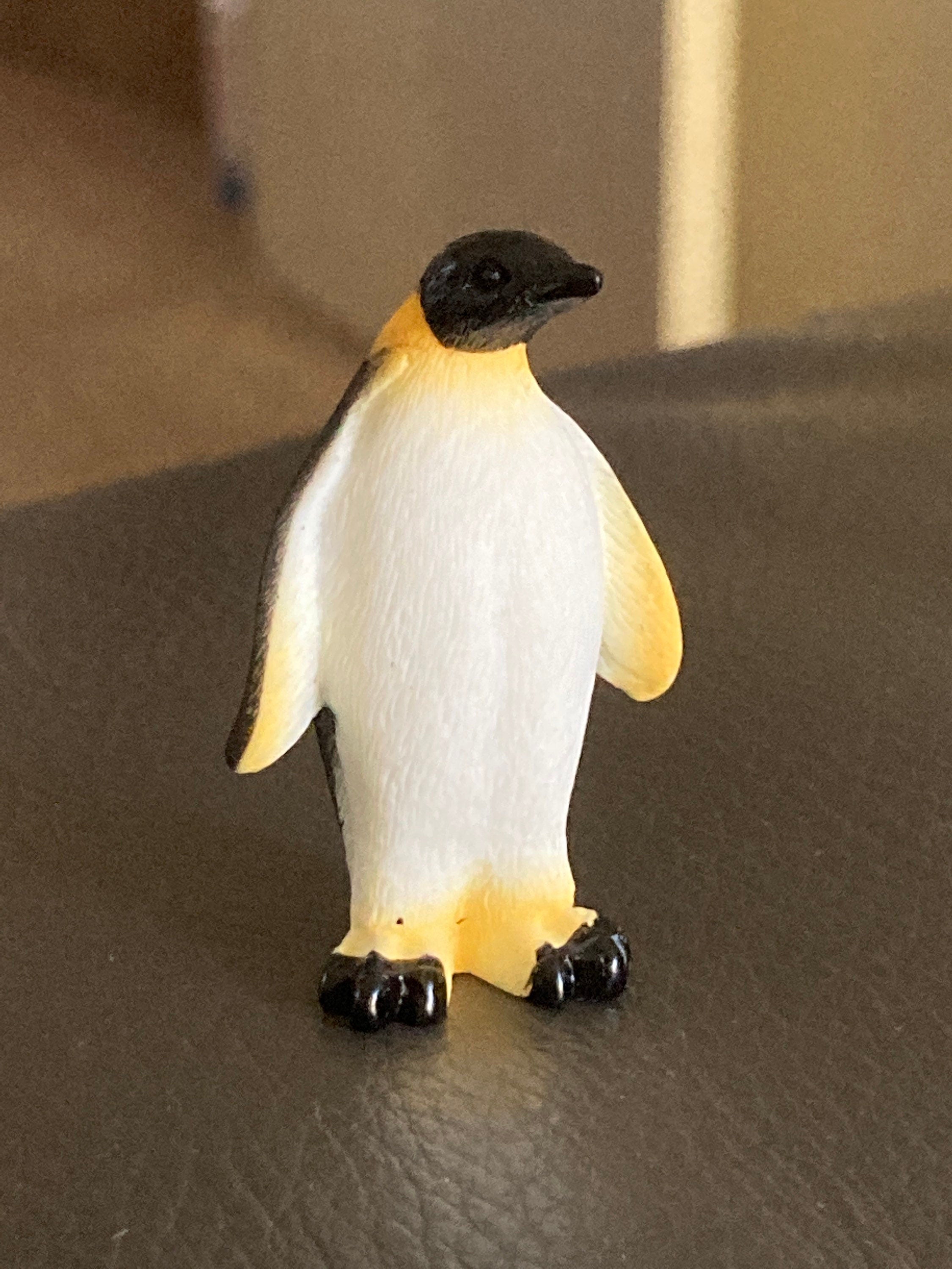 PENGUIN cake topper Christmas cake decoration looking right