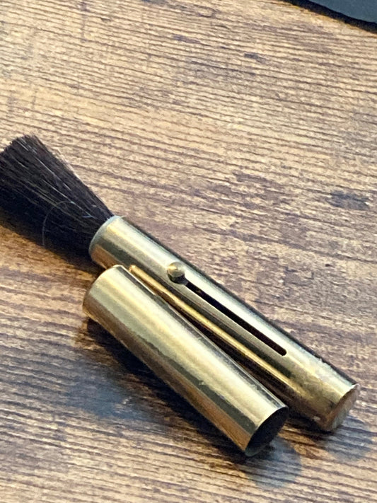 vintage make up powder brush push up cartridge vintage cosmetics French Art Deco mid century make up