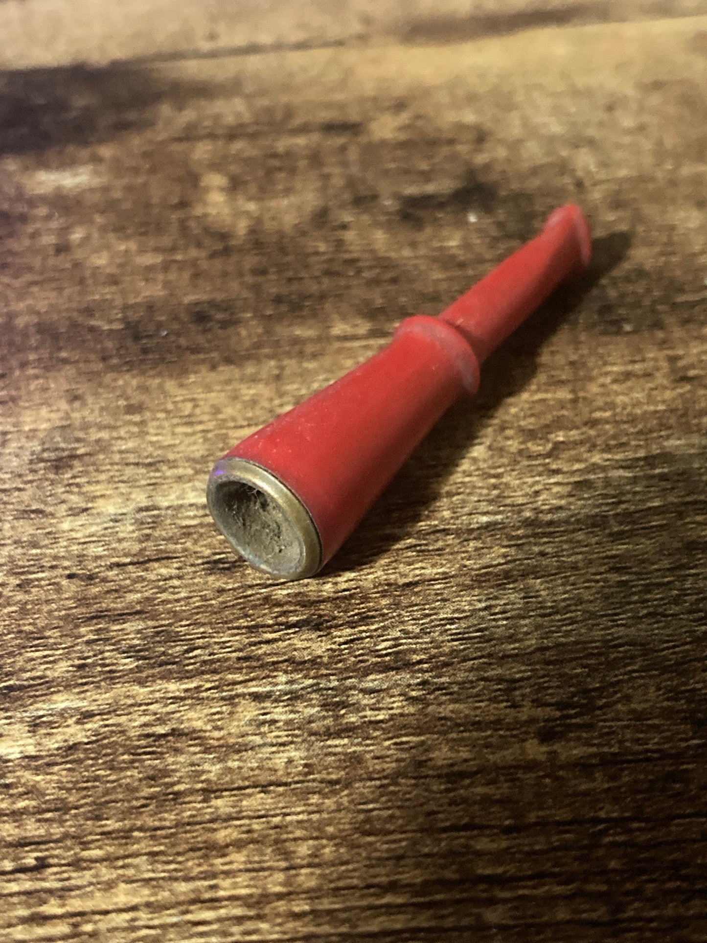 Retractable Vintage plastic RED Cigarette Holder