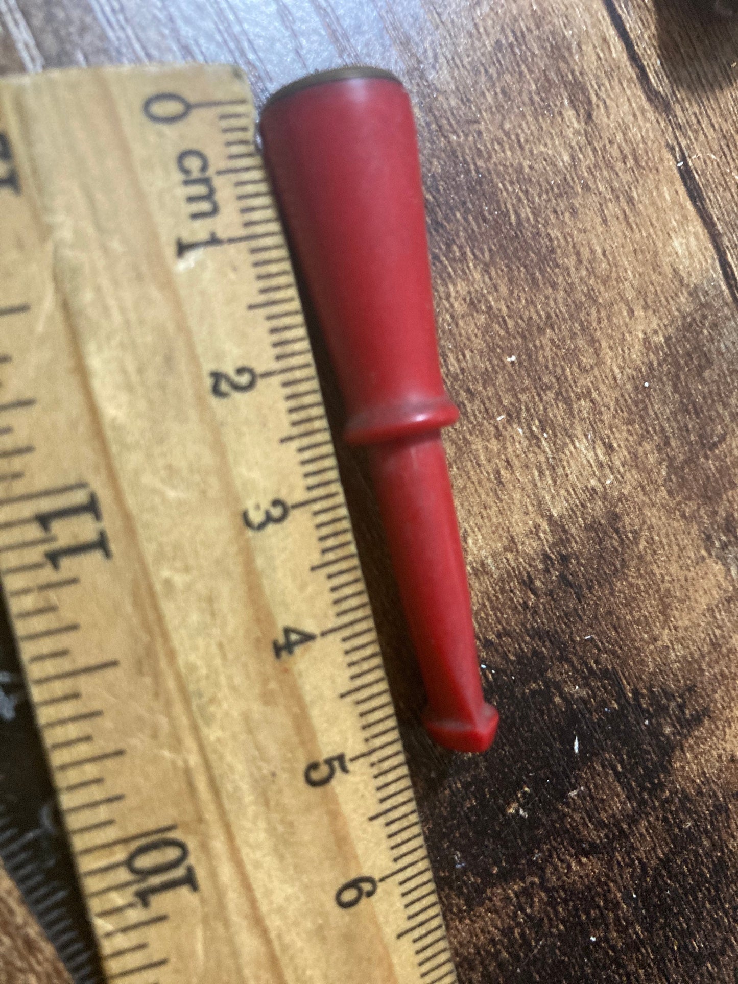 Retractable Vintage plastic RED Cigarette Holder