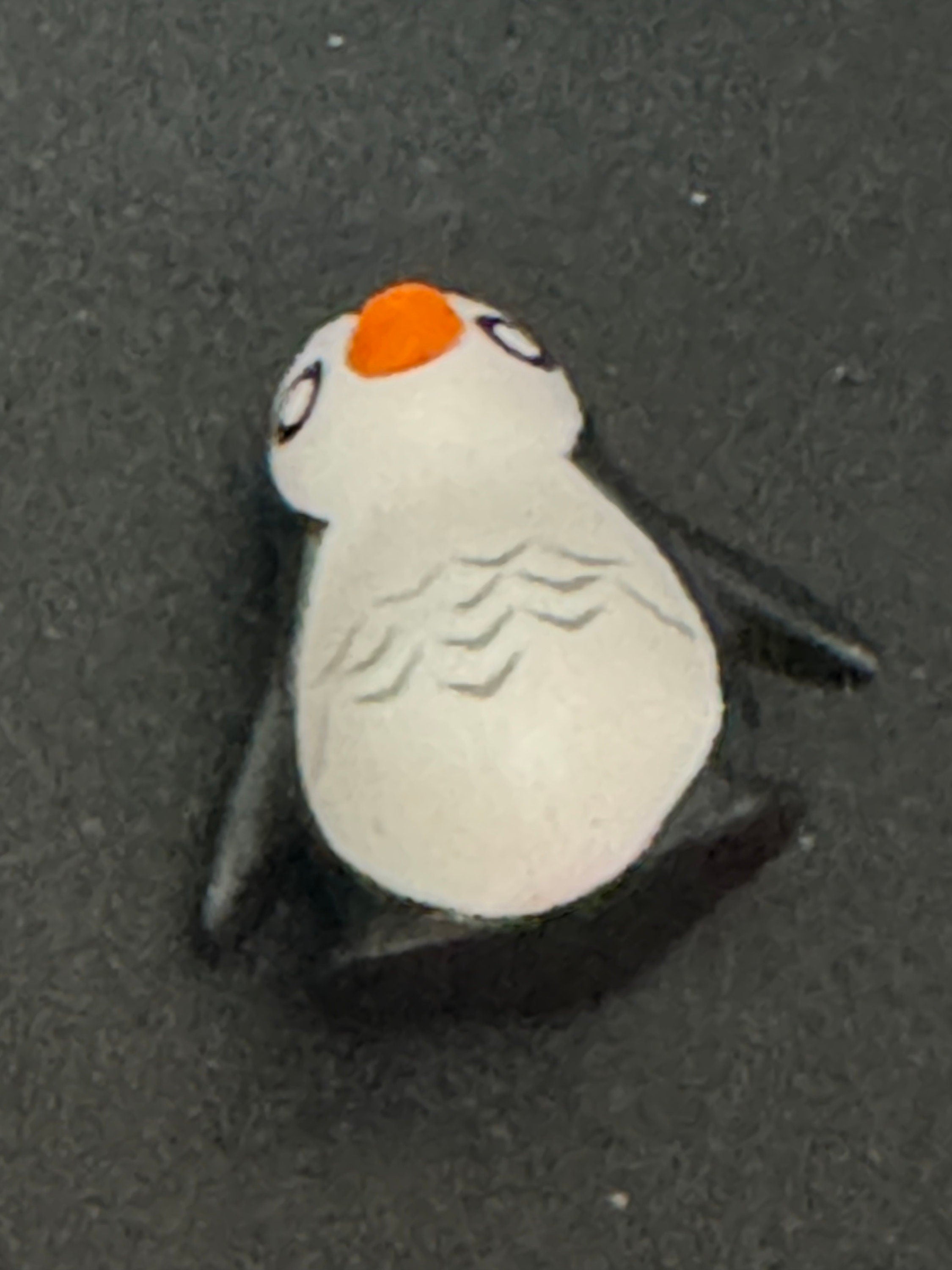 1 x miniature 2.5cm Adult PENGUIN cake topper decoration Christmas