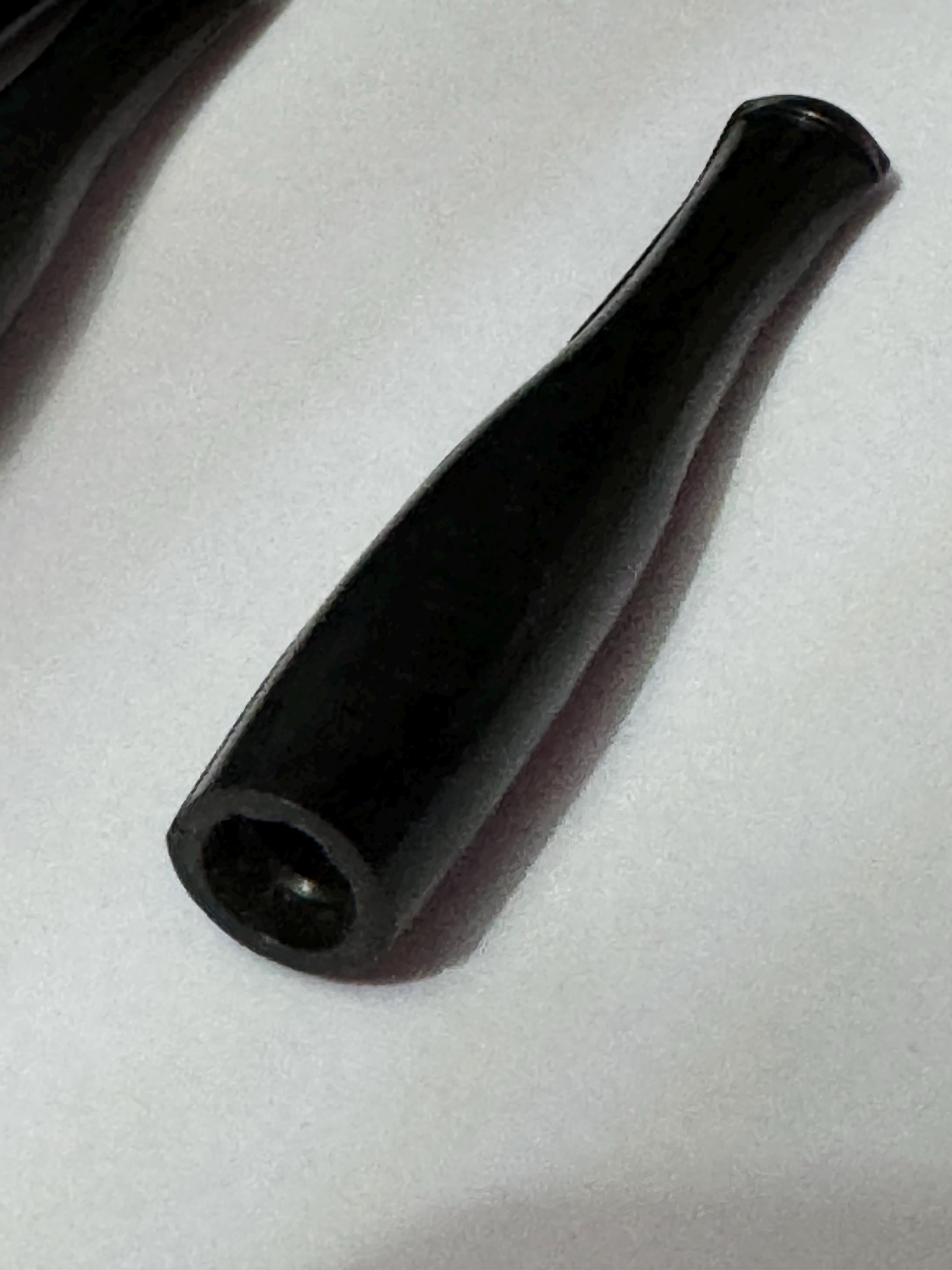 Long BLACK Cigarette Holder 8cm vulcanite