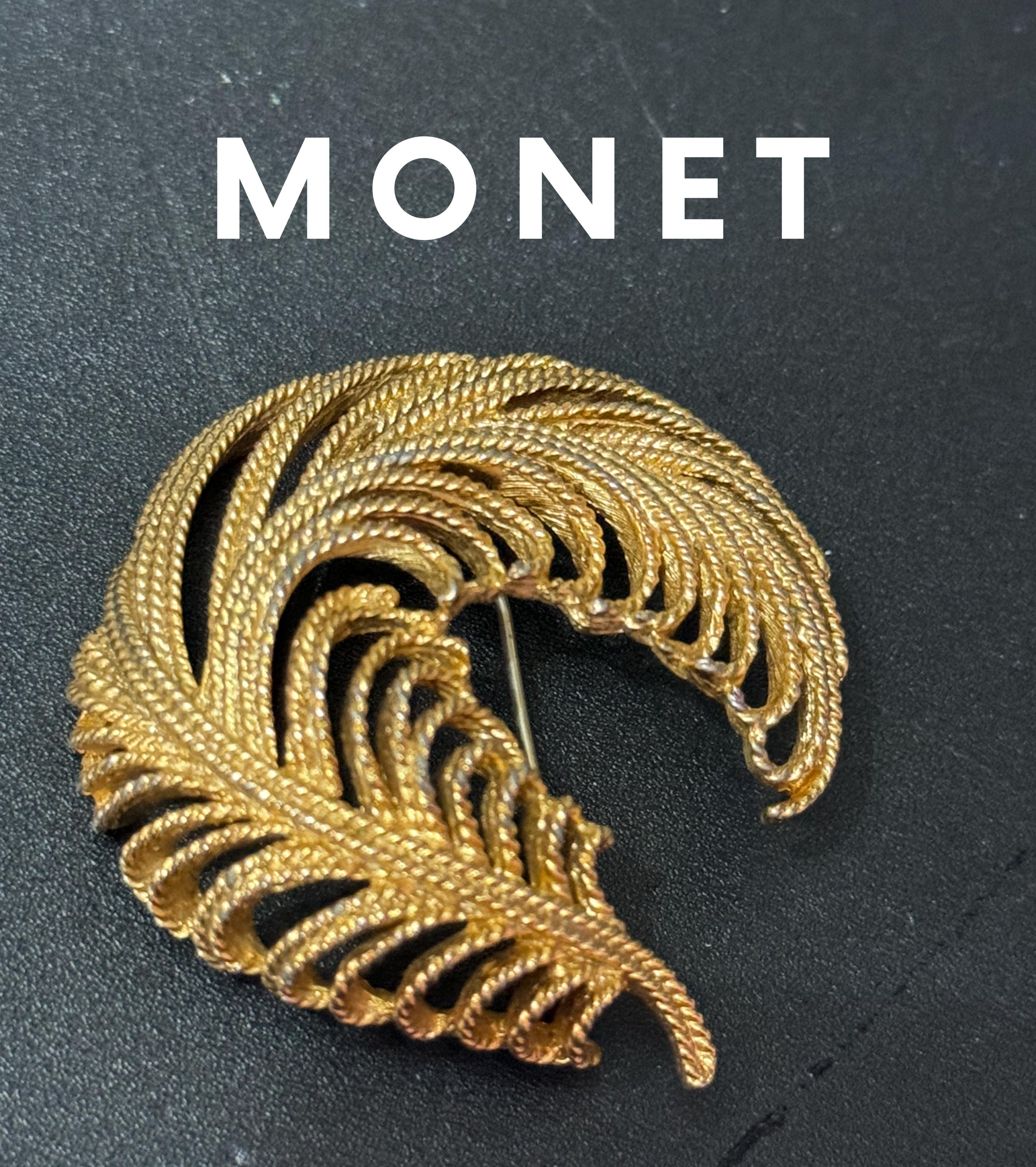 Monet brooch