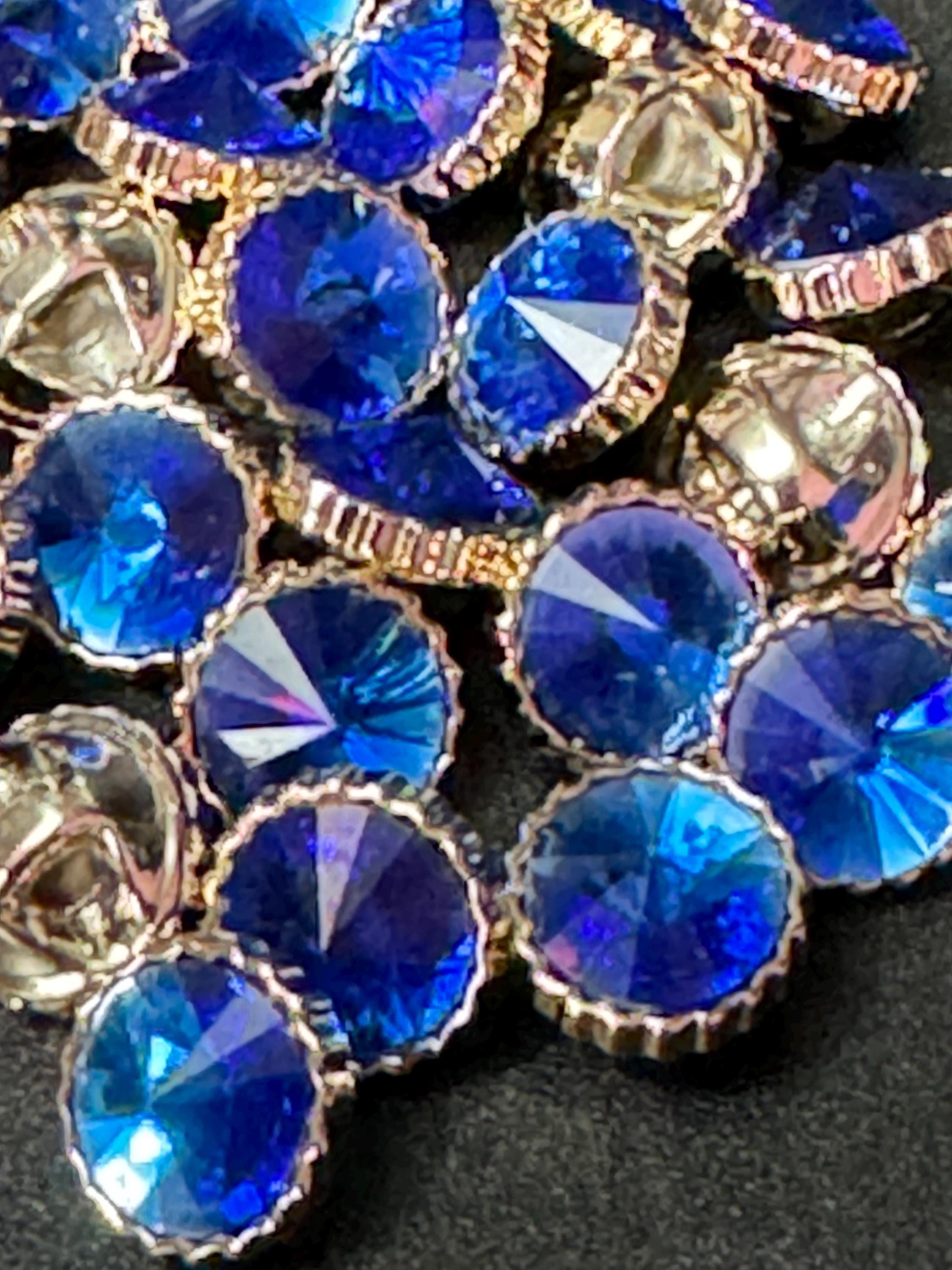 Sapphire Blue 12mm buttons