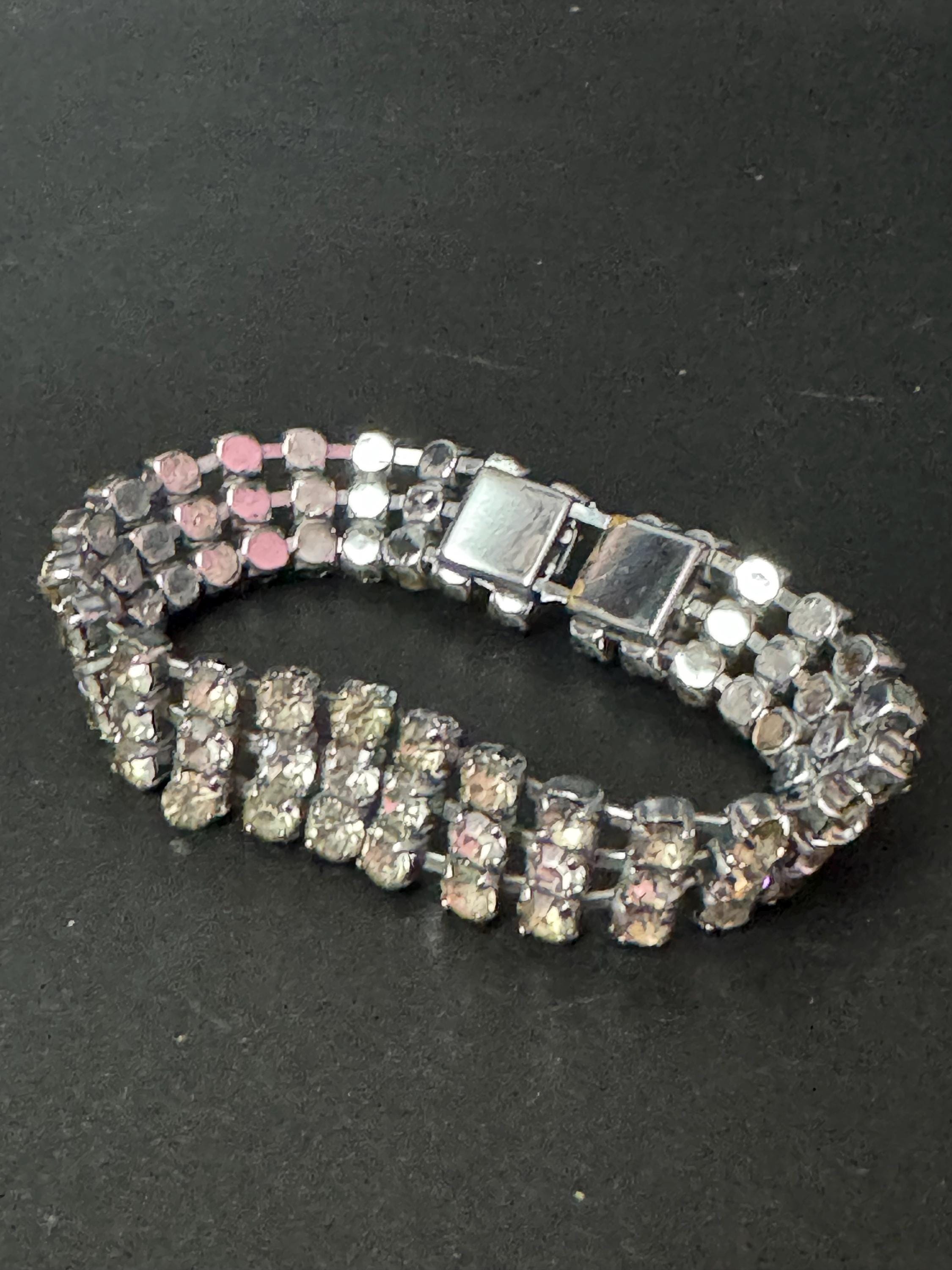 18.5 cm crystal bracelet