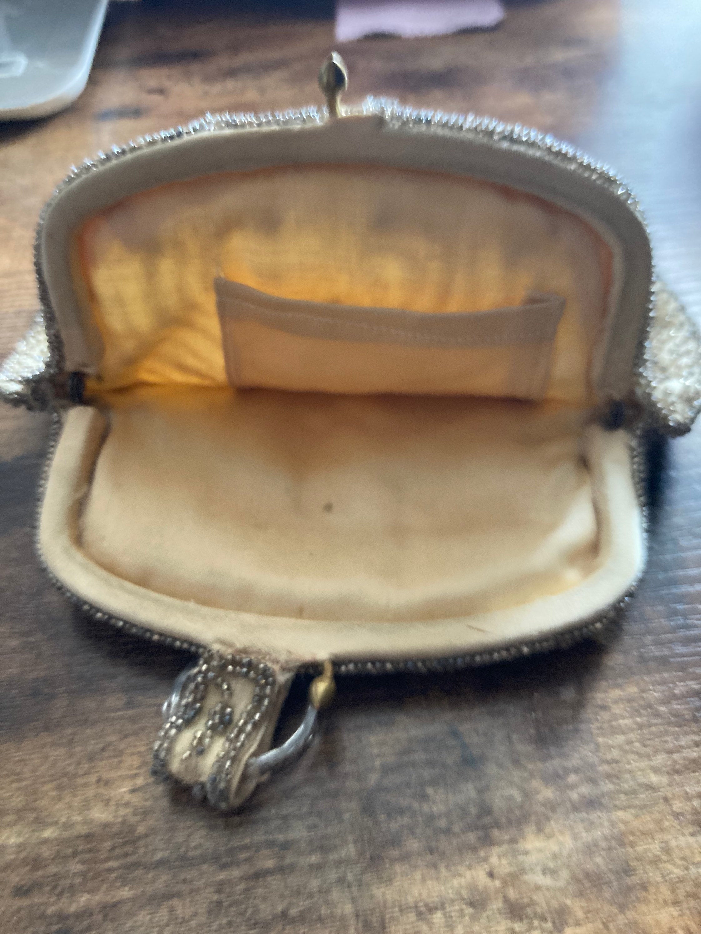Stunning 1930's Evening Bag with Gilt Metal and Turquoise Handle | From a  collection of rare vintage handbags and purses at ht… | Bags, Vintage purses,  Evening bags